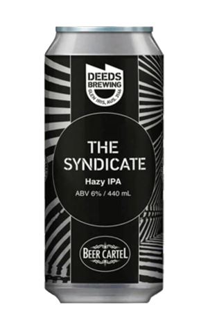 Deeds & Beer Cartel The Syndicate Hazy IPA