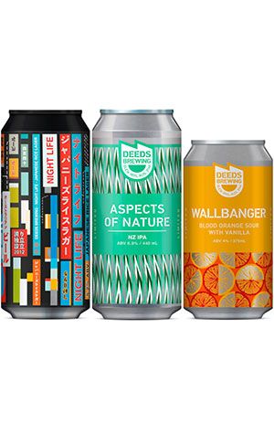 Deeds Brewing Night Life, Aspects Of Nature & Wallbanger