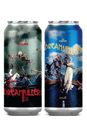 Lost Palms Dreamkiller$ Imperial Stout & Dream$ellers Spiced Rum Imperial Stout