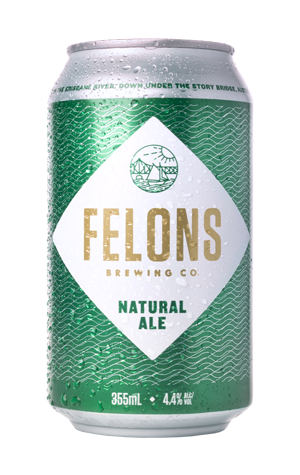 Felons Brewing Co Natural Ale – RETIRED