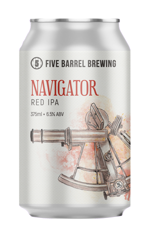 Five Barrel Navigator Red IPA (formerly Hoppy Amber)