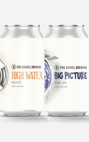 Five Barrel Brewing High Water & Big Picture