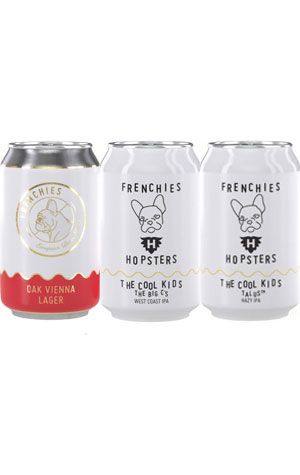 Frenchies Oak Vienna Lager & Cool Kids Talus & The Big C's