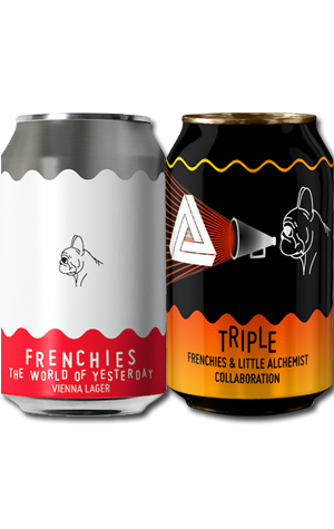 Frenchies The World Of Yesterday & Triple (with Little Alchemist Brewing)