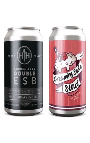 Hargreaves Hill Barrel-Aged Double ESB & Creaming Soda Stout
