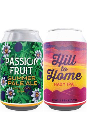 Hargreaves Hill Passion Fruit Summer Pale Ale & Hill To Home IPA