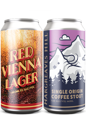Hargreaves Hill Red Vienna Lager & Single Origin Coffee Stout