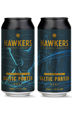 Hawkers Barrel Aged Baltic Porters 2021