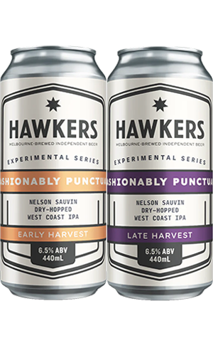 Hawkers Beer Fashionably Punctual