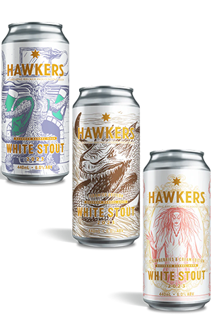 Hawkers Beer Barrel Aged White Stout Series '23