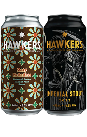Hawkers Beer Oaty McOatface & Imperial Stout 2023