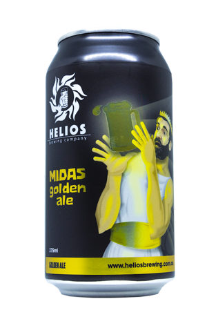Helios Brewing Midas Golden Ale