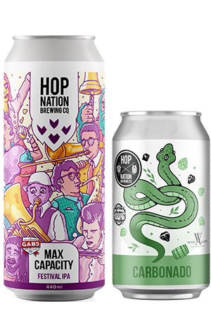 Hop Nation Max Capacity & Carbonado