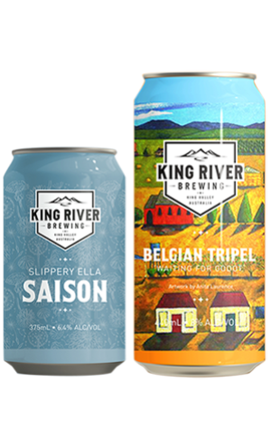 King River Brewing Slippery Ella & Waiting For Godot