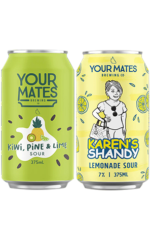 Your Mates Kiwi, Pine & Lime Sour & Karen's Sour