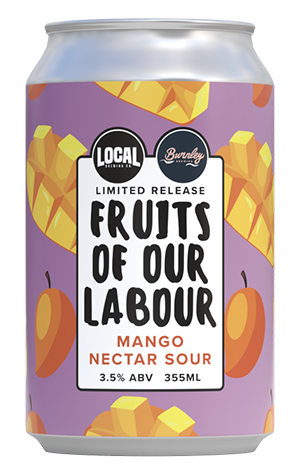 Local Brewing Co & Burnley Brewing Fruits Of Our Labour: Mango Nectar Sour