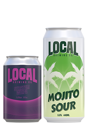 Local Brewing Stratum IPA & Mojito Sour