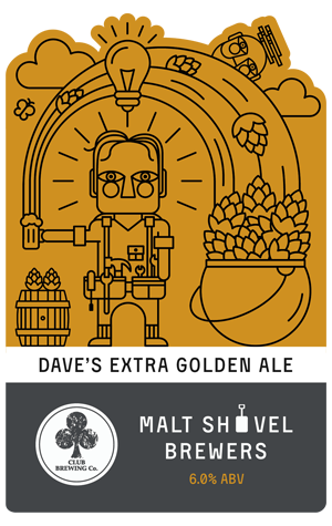 Malt Shovel Brewers & Club Brewing Dave's Extra Golden Ale