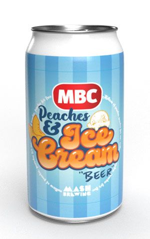 Mash Brewing Peaches & Ice Cream "Beer"