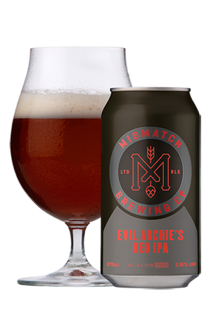 Mismatch Brewing Evil Archie's Red IPA