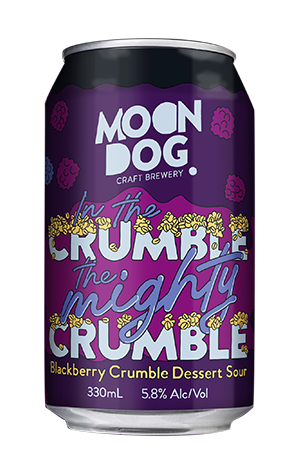 Moon Dog In The Crumble: Blackberry Edition