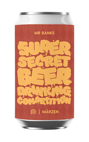 Mr Banks Super Secret Beer Drinking Beer Competition
