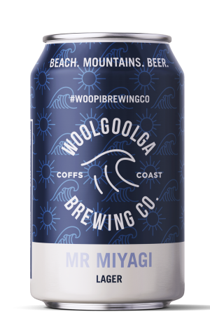 Woolgoolga Brewing Co Mr Miyagi Lager