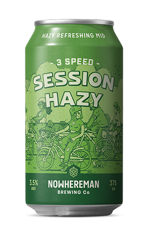 Nowhereman 3 Speed Session Hazy