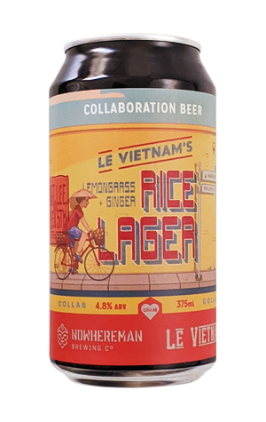 Nowhereman & Le Vietnam Lemongrass & Ginger Rice Lager