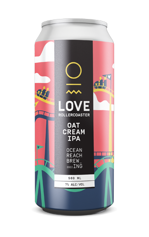 Ocean Reach Love Rollercoaster Oat Cream IPA