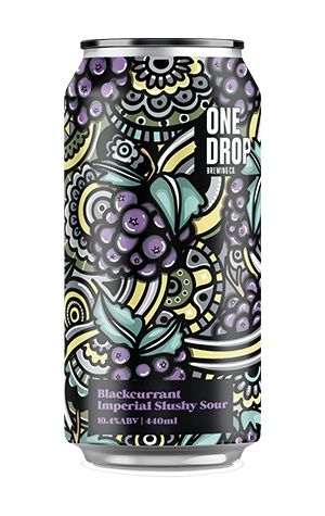 One Drop Blackcurrant Imperial Slushy Sour