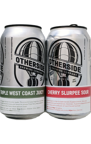 Otherside Brewing Co Triple Juicy WCIPA & Cherry Slurpee Sour