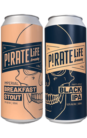 Pirate Life Imperial Breakfast Stout & Black IPA