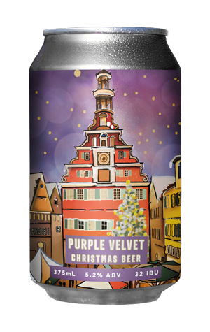 Prancing Pony Purple Velvet Christmas Beer