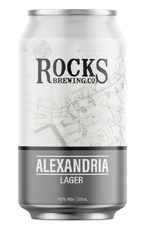 Rocks Brewing Alexandria Lager – RETIRED