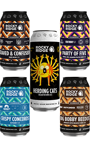 Rocky Ridge & Friends Retro Beer Fest Collabs
