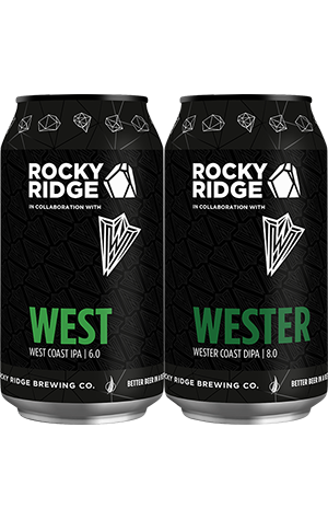 Rocky Ridge X Mr West West & Wester IPAs