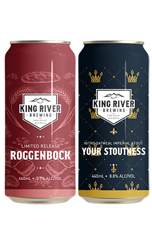 King River Brewing Roggenbock & Your Stoutness