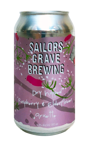 Sailors Grave Dry-Hopped Raspberry & Elderflower Grisette