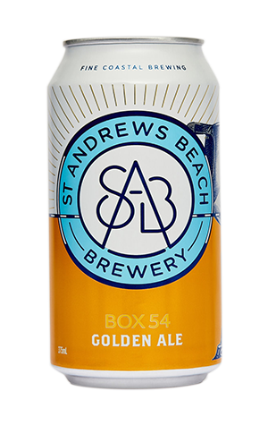 St Andrews Beach Brewery Box 54 Golden Ale