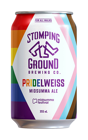 Stomping Ground PRIDElweiss Midsumma Ale 2021