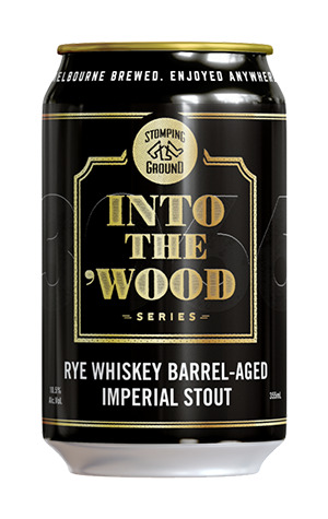 Stomping Ground & The Gospel Into The 'Woods Rye Whiskey Barrel-Aged Imperial Stout