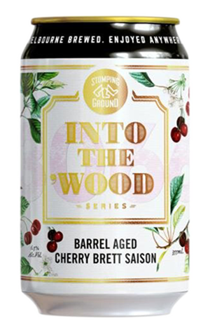 Stomping Ground Into The 'Wood Barrel Aged Cherry Brett Saison
