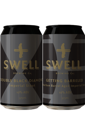 Swell Brewing Double Black Diamond & Getting Barrelled