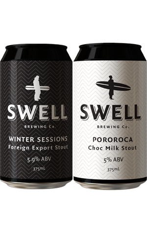 Swell Brewery Winter Sessions & Pororoca Stouts