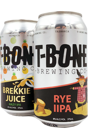 T-Bone Brewing Brekkie Juice & Rye IIPA