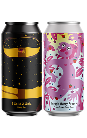Tallboy & Moose 2 Solid 2 Gold & Jungle Berry Fresca
