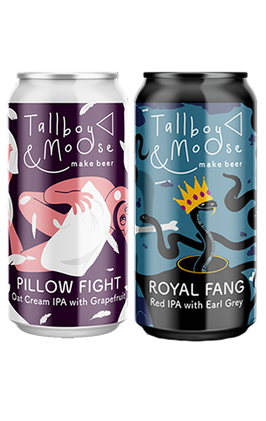 Tallboy & Moose Pillow Fight & Royal Fang