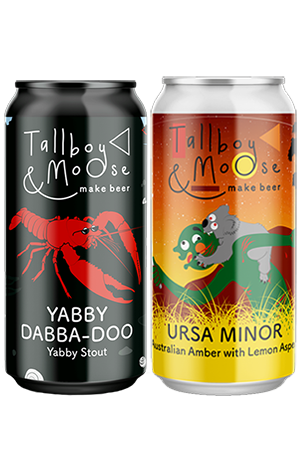 Tallboy & Moose Yabby Dabba-Doo & Ursa Minor