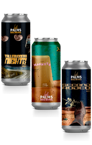 Lost Palms Tallebudgera Nights Sour Ale & Magnets IPA & Second Rodeo Affogato Pastry Stout